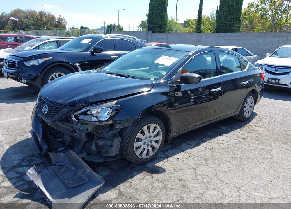 2018 NISSAN SENTRA S VIN: 3N1AB7AP6JY258598