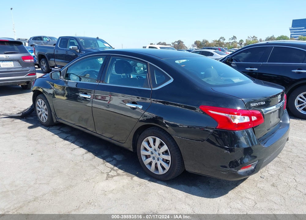 2018 NISSAN SENTRA S VIN: 3N1AB7AP6JY258598