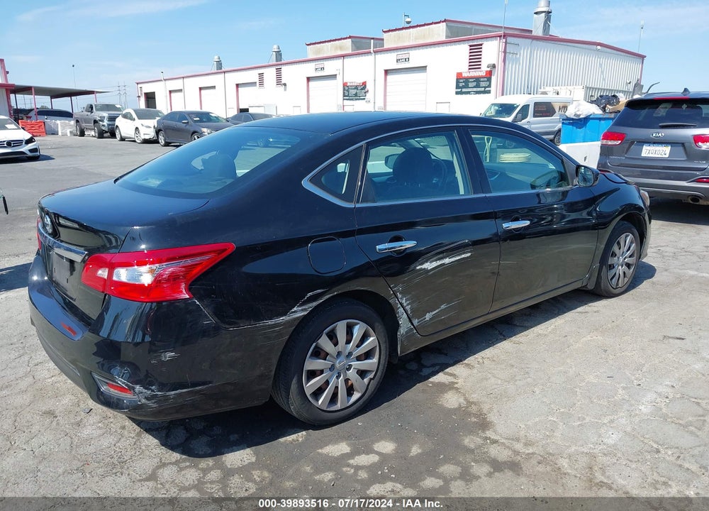 2018 NISSAN SENTRA S VIN: 3N1AB7AP6JY258598