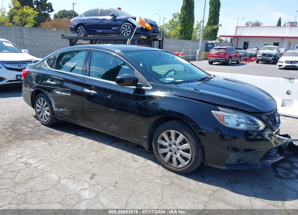 2018 NISSAN SENTRA S VIN: 3N1AB7AP6JY258598