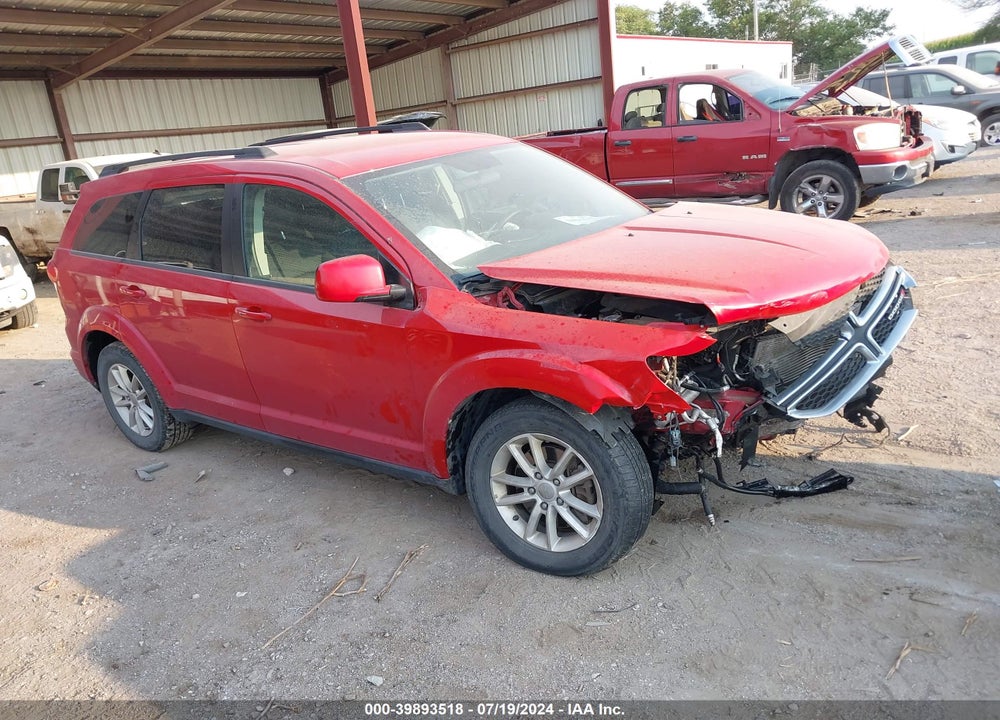2016 DODGE JOURNEY SXT VIN: 3C4PDDBG8GT129525