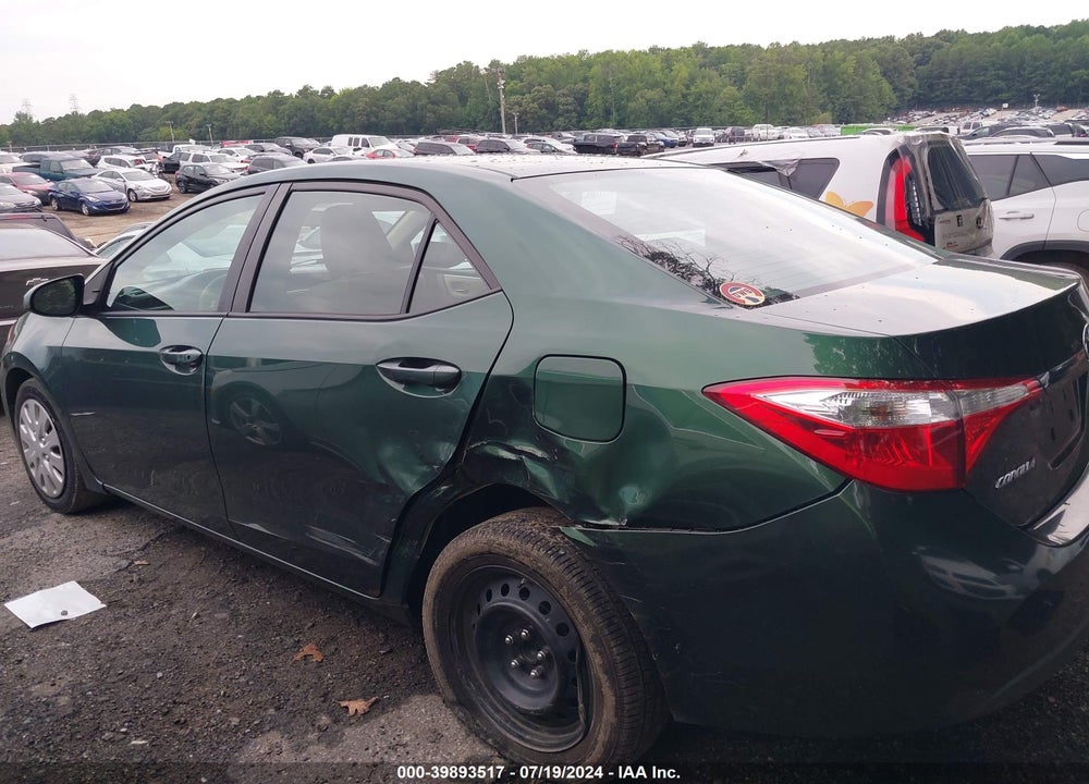 2015 TOYOTA COROLLA L/LE/LE PLS/PRM/S/S PLS VIN: 2T1BURHE0FC300864