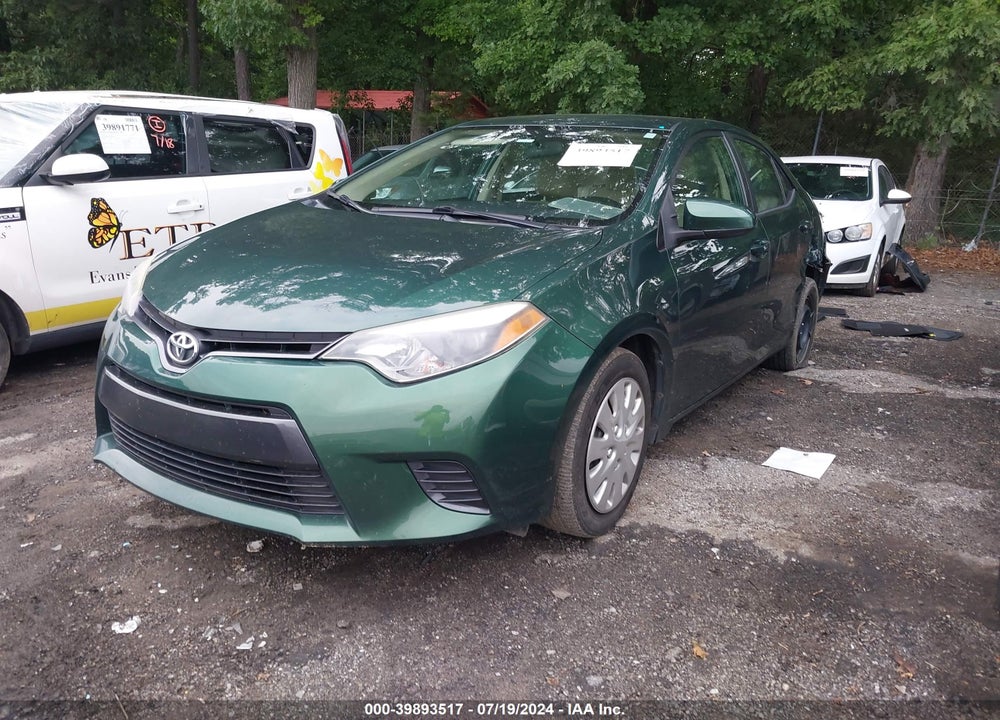 2015 TOYOTA COROLLA L/LE/LE PLS/PRM/S/S PLS VIN: 2T1BURHE0FC300864