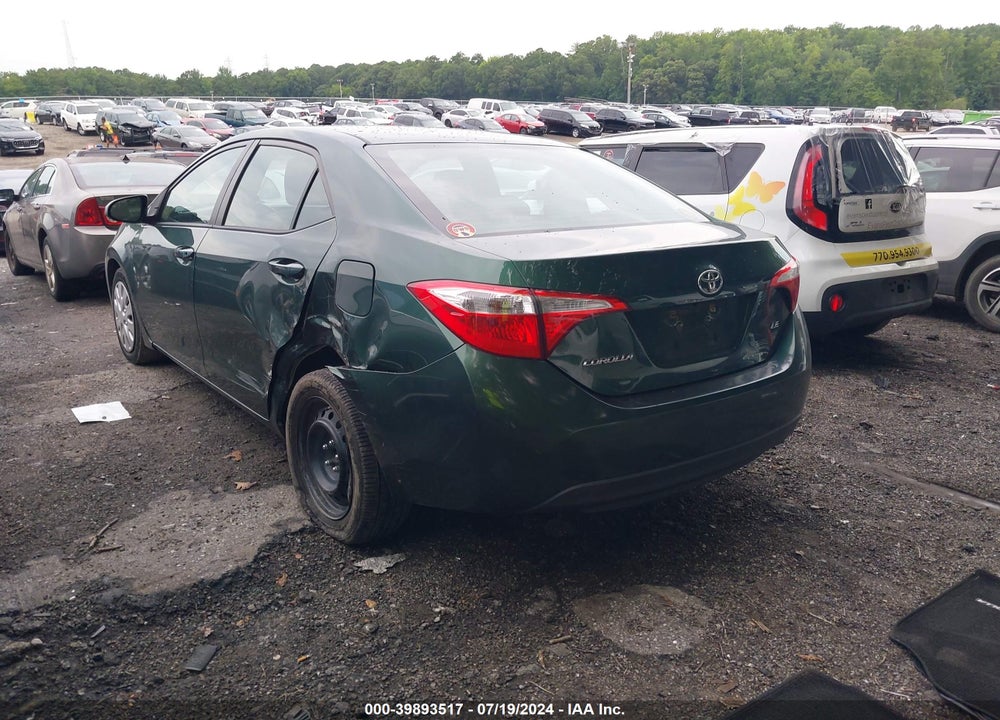2015 TOYOTA COROLLA L/LE/LE PLS/PRM/S/S PLS VIN: 2T1BURHE0FC300864