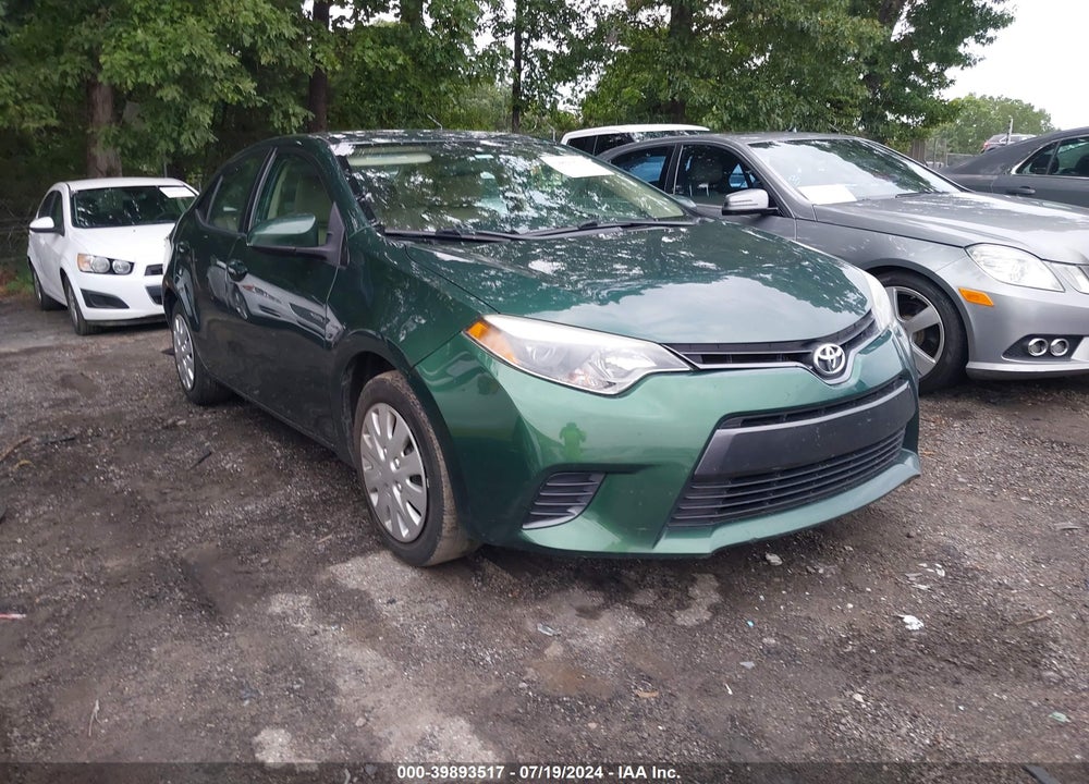 2015 TOYOTA COROLLA L/LE/LE PLS/PRM/S/S PLS VIN: 2T1BURHE0FC300864