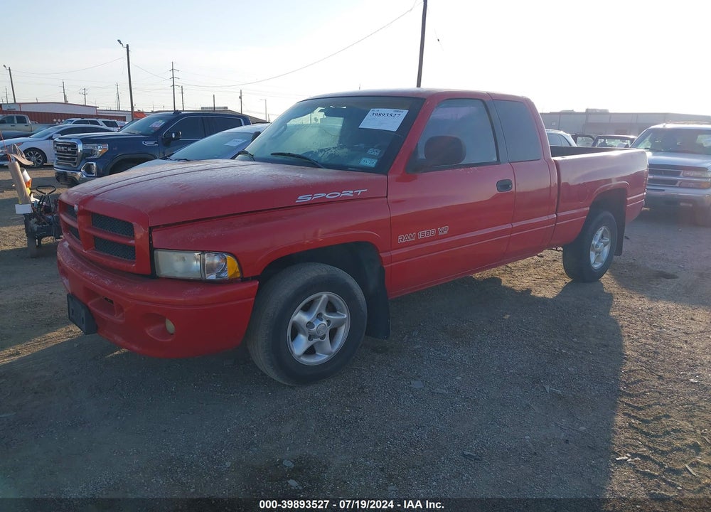 2001 DODGE RAM 1500 ST VIN: 1B7HC13Y81J284264
