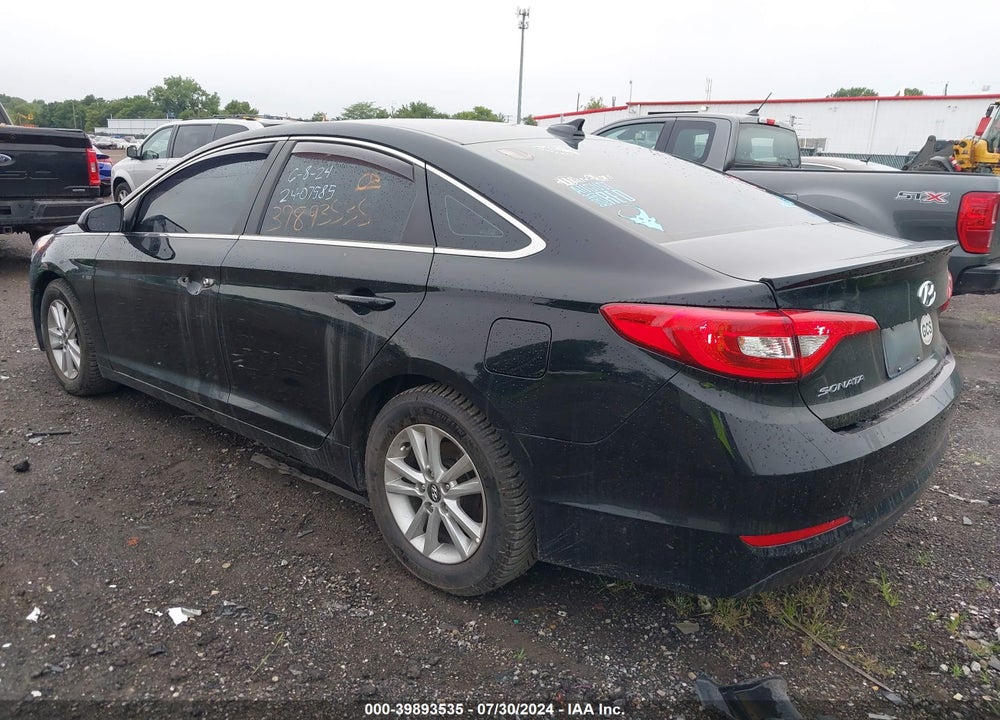 2017 HYUNDAI SONATA VIN: 5NPE24AF8HH569025