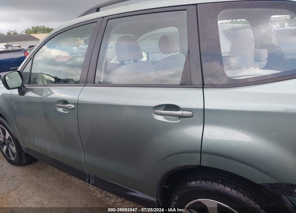 2018 SUBARU FORESTER 2.5I VIN: JF2SJABC9JH554323