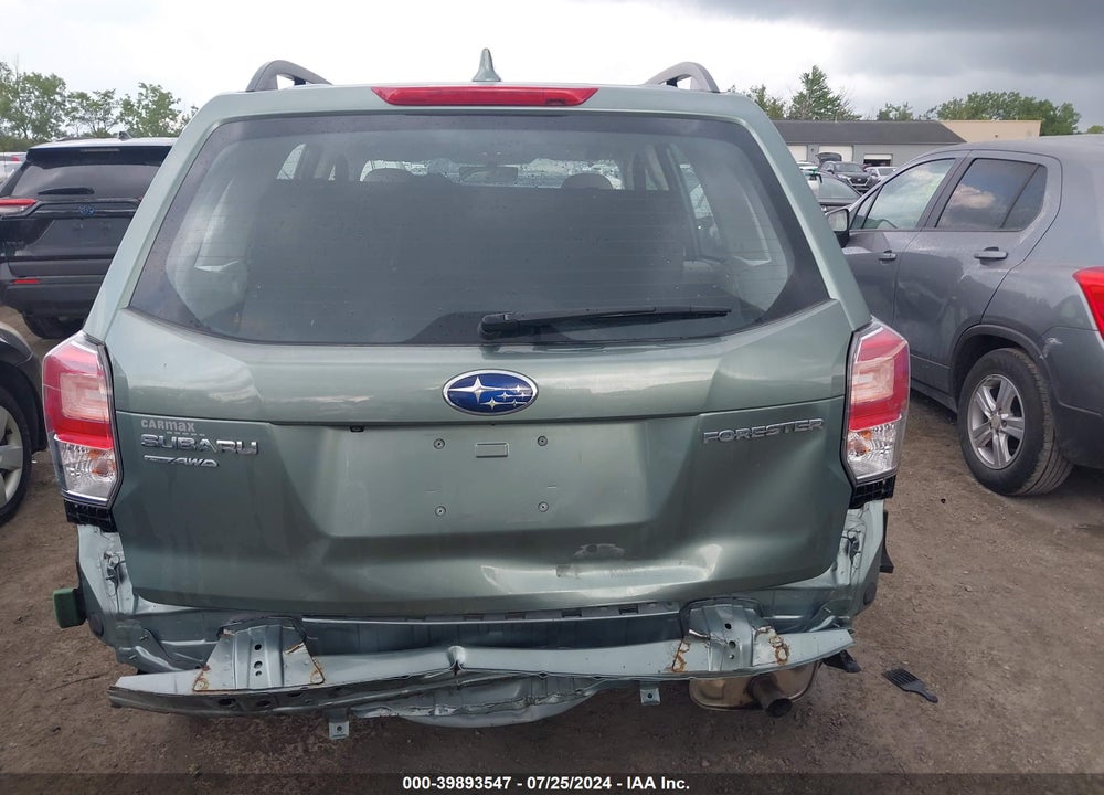 2018 SUBARU FORESTER 2.5I VIN: JF2SJABC9JH554323