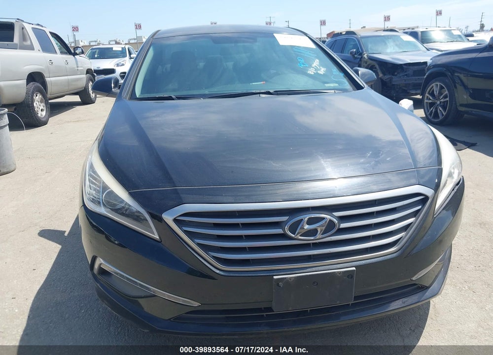 2015 HYUNDAI SONATA SE VIN: 5NPE24AF8FH167843