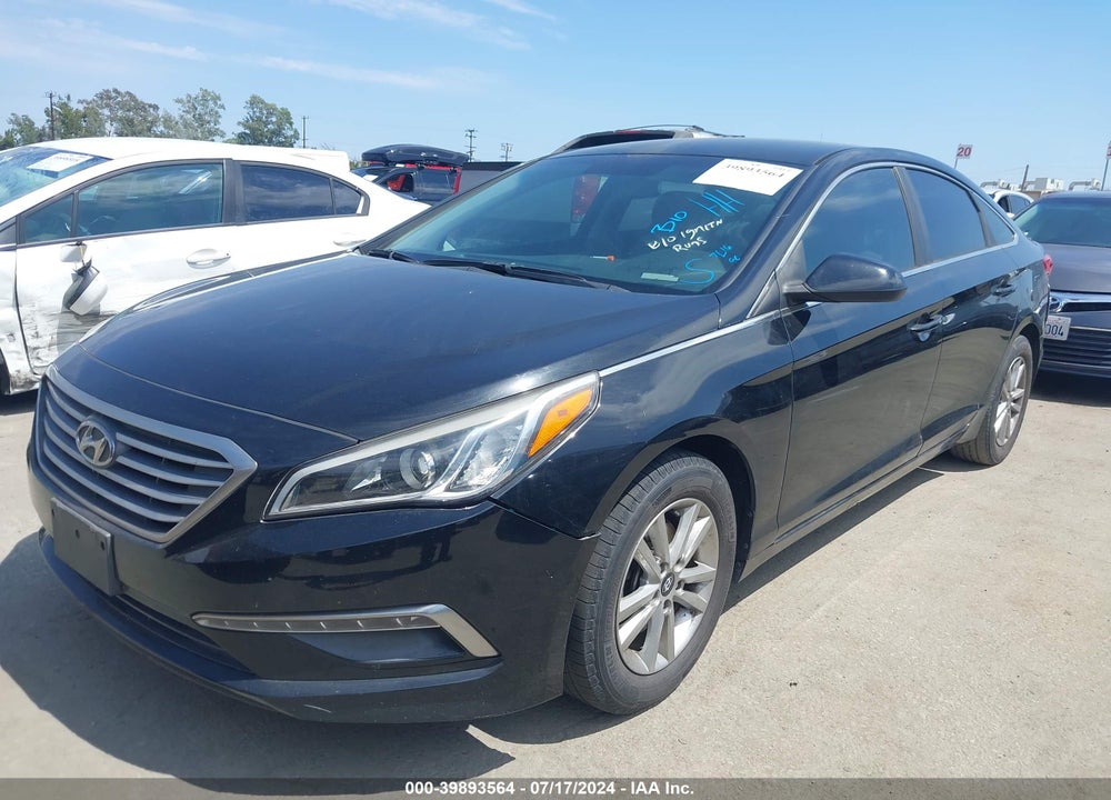 2015 HYUNDAI SONATA SE VIN: 5NPE24AF8FH167843