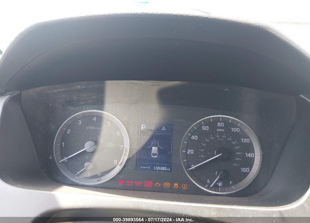 2015 HYUNDAI SONATA SE VIN: 5NPE24AF8FH167843