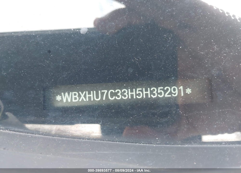 2017 BMW X1 SDRIVE28I VIN: WBXHU7C33H5H35291