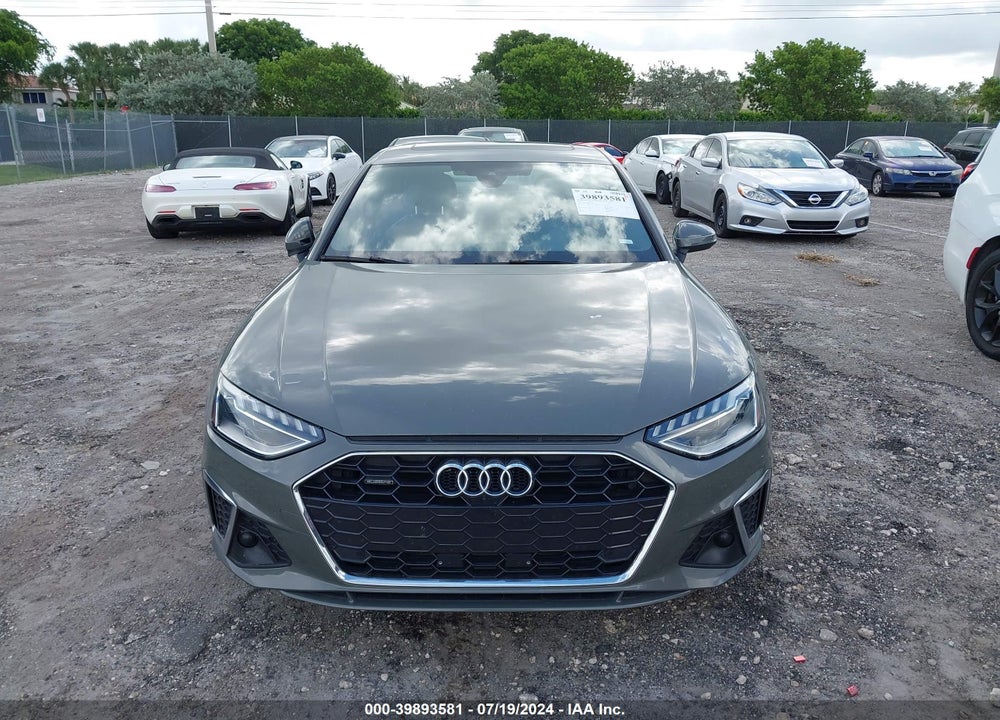 2023 AUDI A4 PREMIUM PLUS 45 TFSI S LINE QUATTRO S TRONIC VIN: WAUEAAF41PA031312