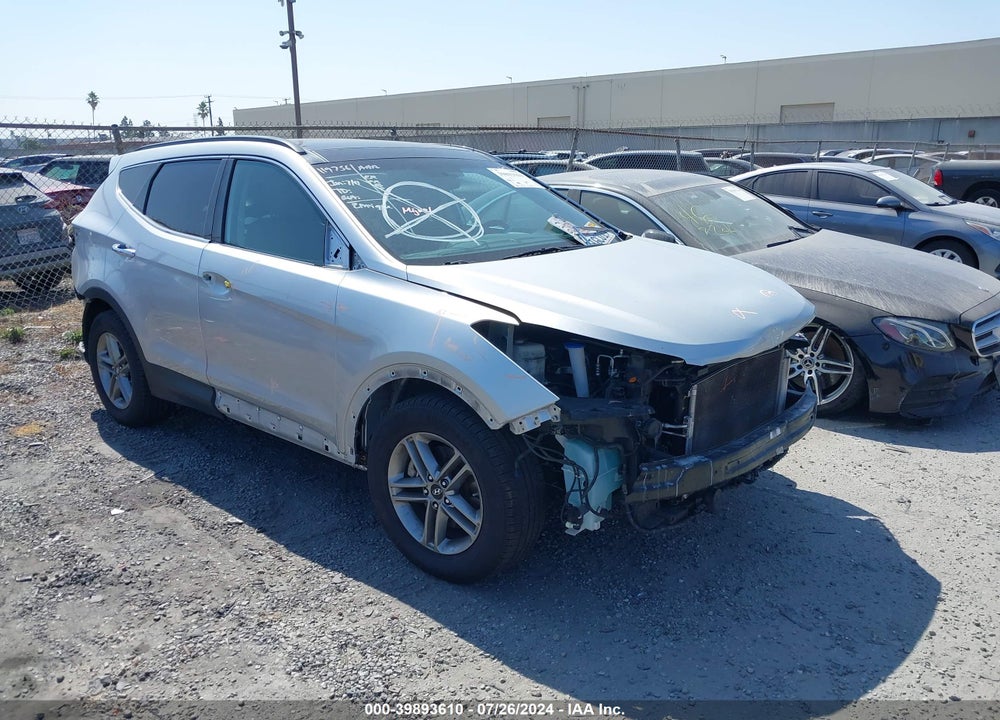 2017 HYUNDAI SANTA FE SPORT 2.4L VIN: 5XYZU3LB3HG383738