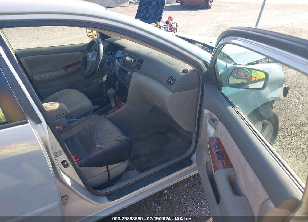 2005 TOYOTA COROLLA LE VIN: 2T1BR32E45C394284