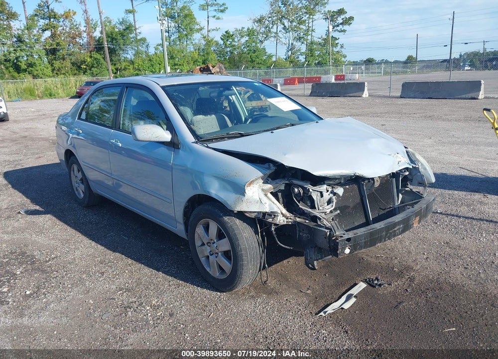 2005 TOYOTA COROLLA LE VIN: 2T1BR32E45C394284