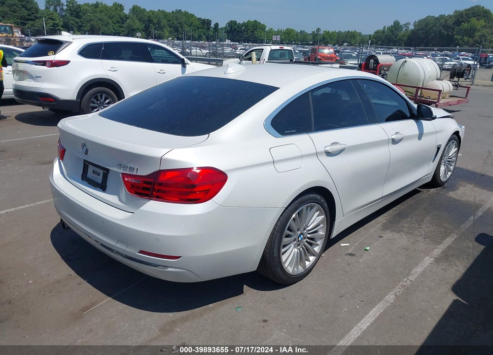 2015 BMW 428 GRAN COUPE VIN: WBA4A5C59FGK15960