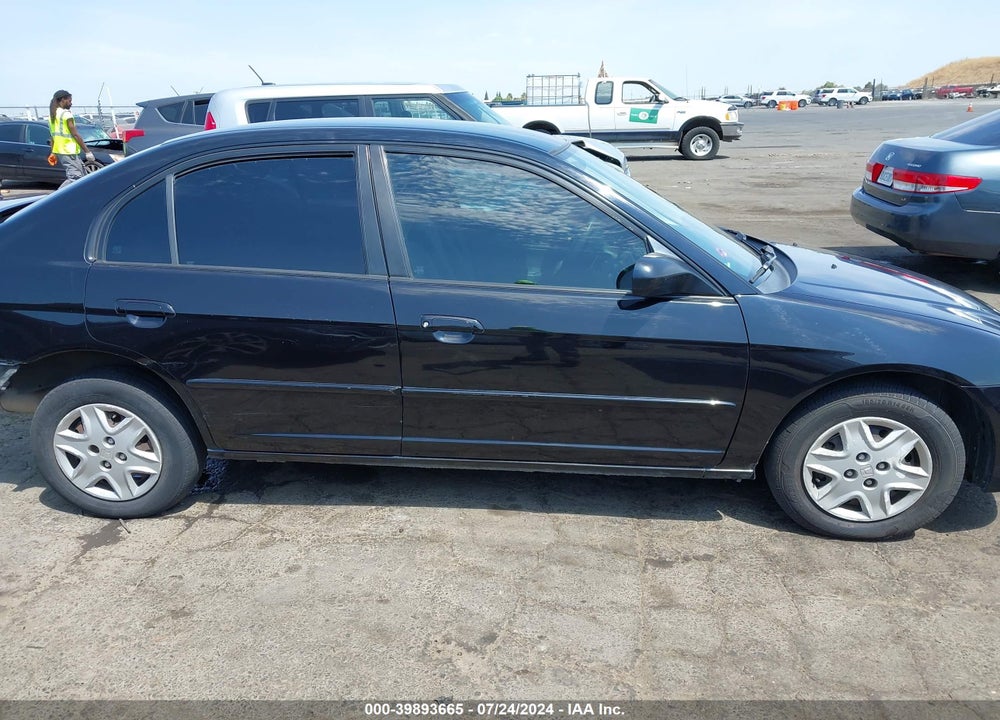 2003 HONDA CIVIC LX VIN: 2HGES16553H580310