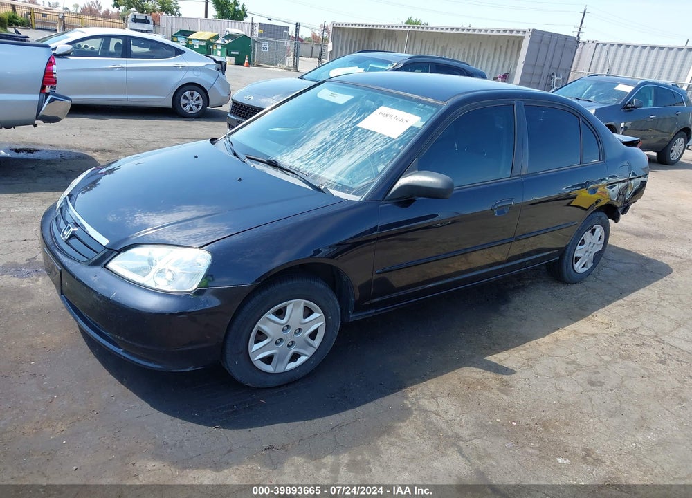 2003 HONDA CIVIC LX VIN: 2HGES16553H580310