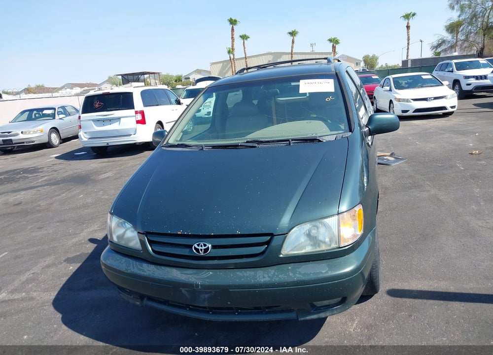 2003 TOYOTA SIENNA XLE VIN: 4T3ZF13C73U512226
