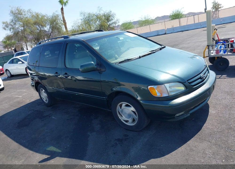 2003 TOYOTA SIENNA XLE VIN: 4T3ZF13C73U512226