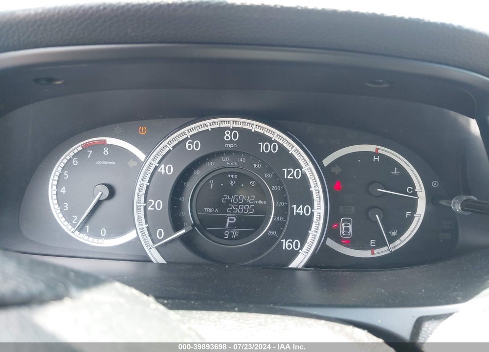 2013 HONDA ACCORD EX VIN: 1HGCR2F78DA274051