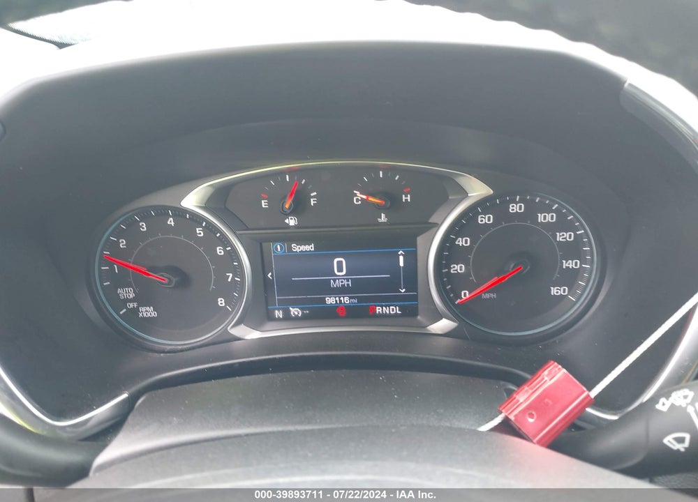 2019 CHEVROLET EQUINOX LT VIN: 3GNAXLEX2KL240655