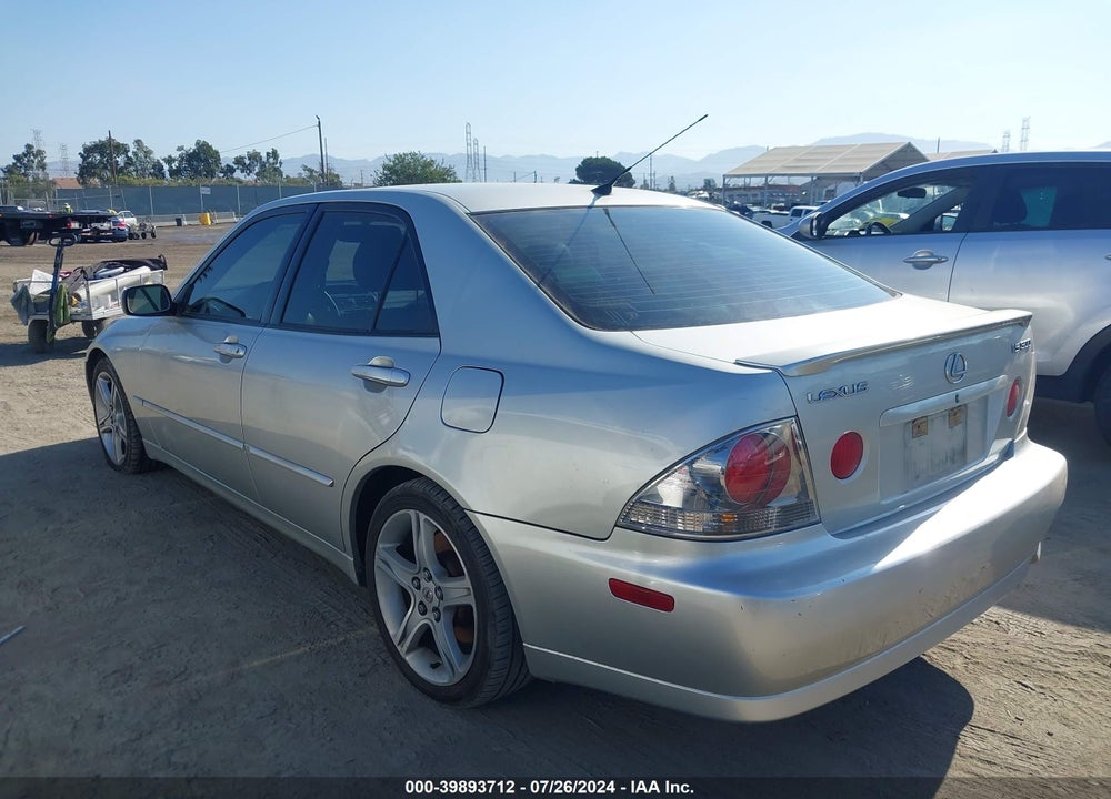 2003 LEXUS IS 300 VIN: JTHBD192330078296