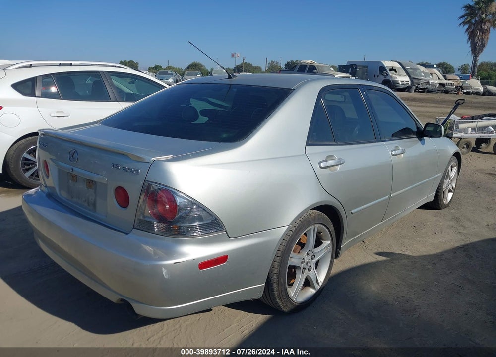 2003 LEXUS IS 300 VIN: JTHBD192330078296