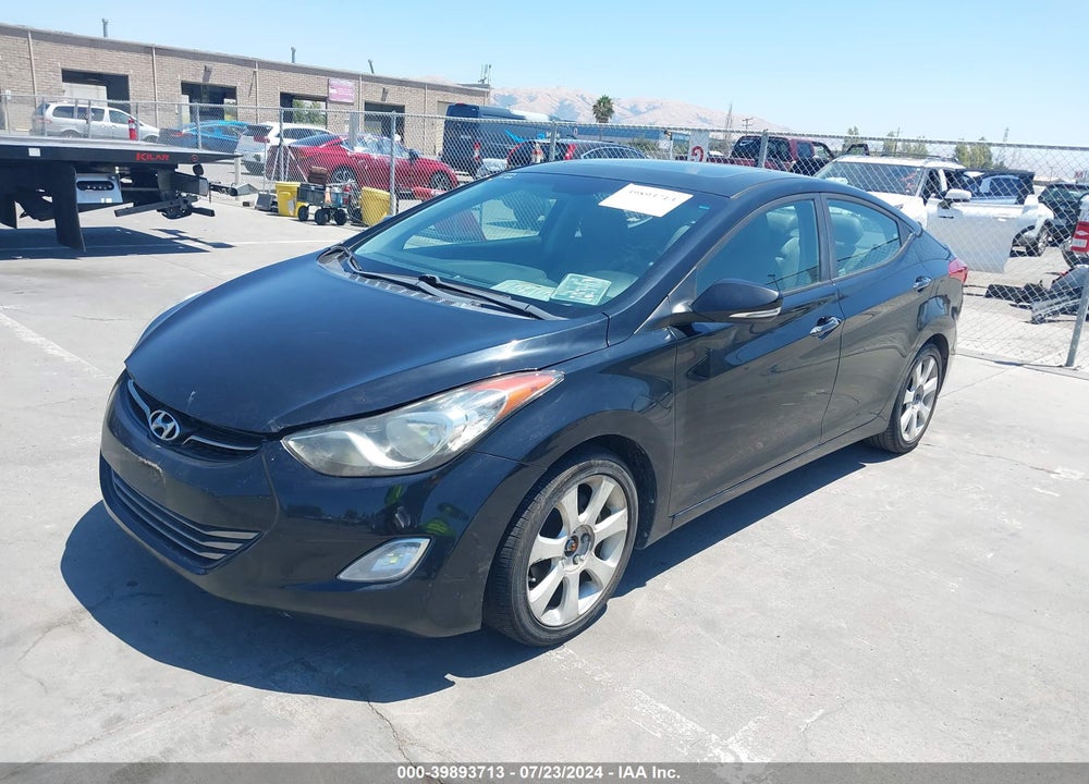 2012 HYUNDAI ELANTRA LIMITED (ULSAN PLANT) VIN: KMHDH4AE2CU257097