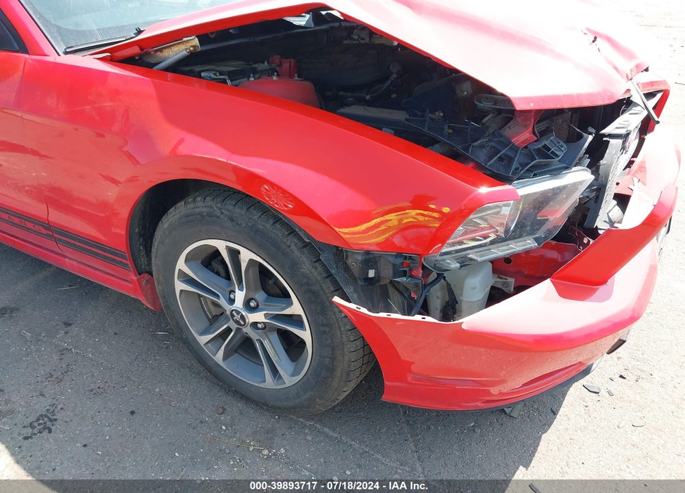 2013 FORD MUSTANG V6 PREMIUM VIN: 1ZVBP8AM4D5244986