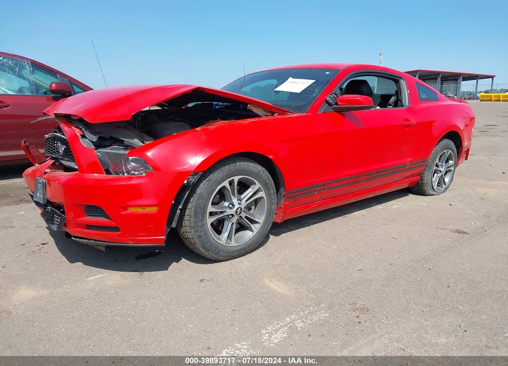 2013 FORD MUSTANG V6 PREMIUM VIN: 1ZVBP8AM4D5244986
