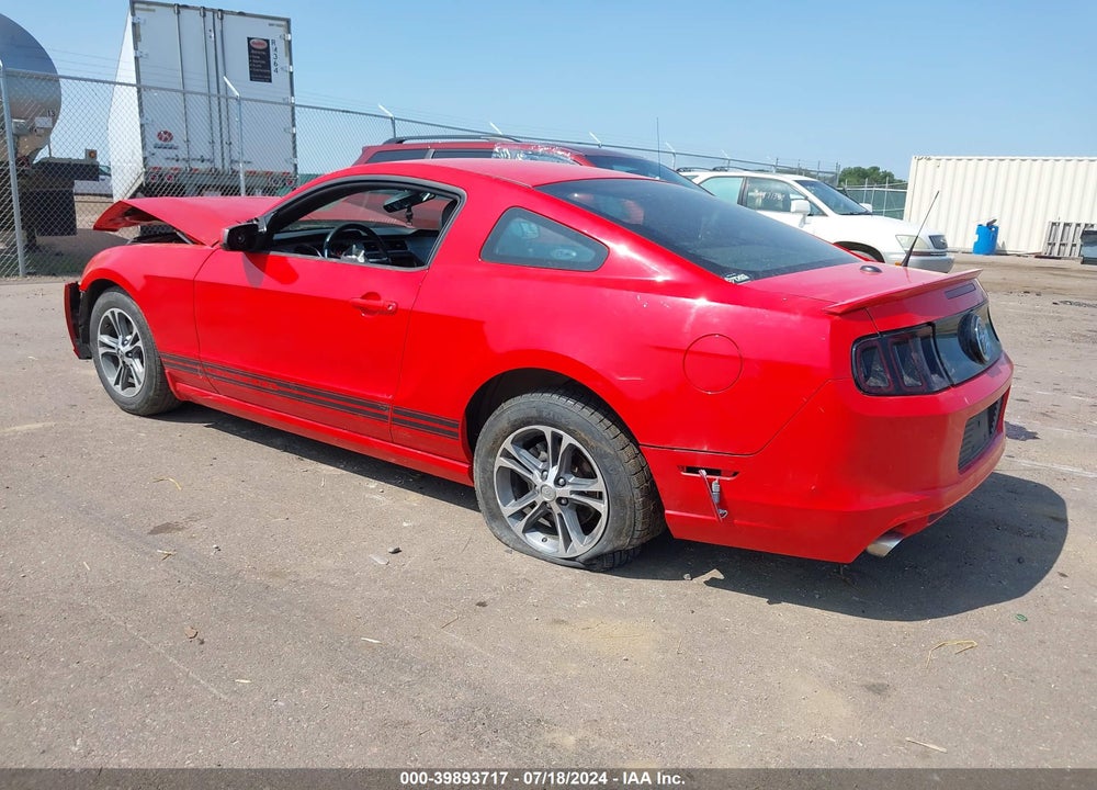 2013 FORD MUSTANG V6 PREMIUM VIN: 1ZVBP8AM4D5244986
