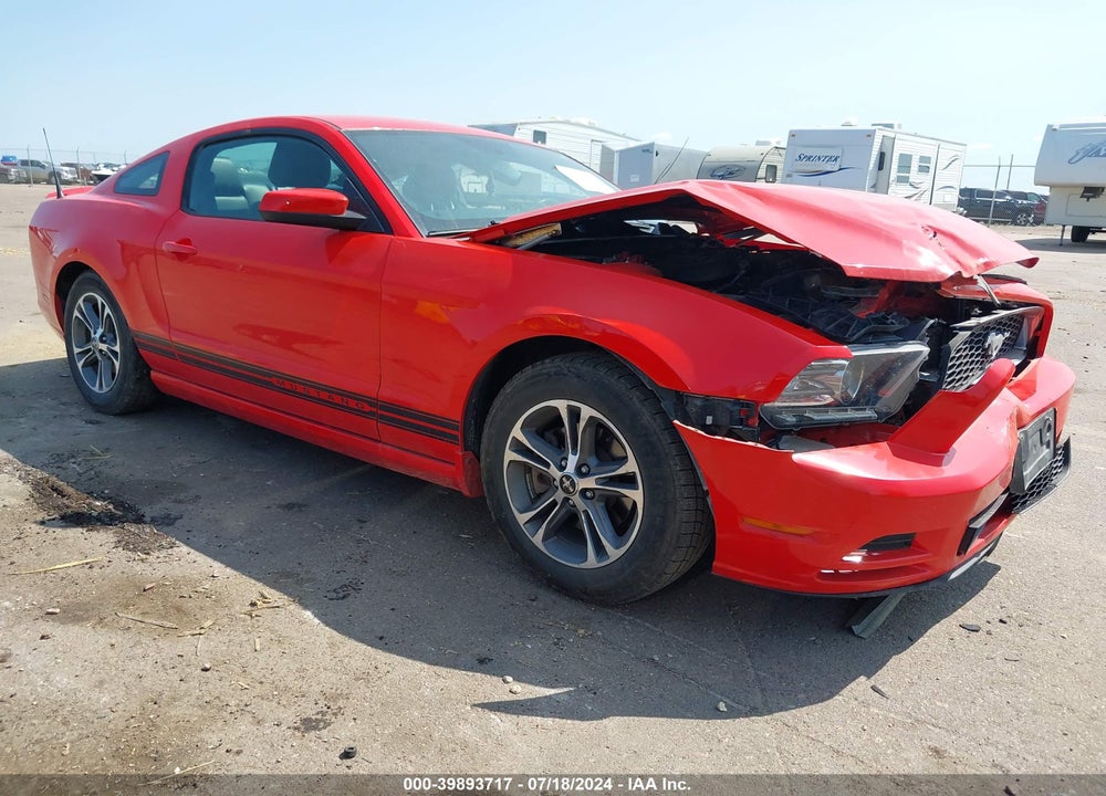 2013 FORD MUSTANG V6 PREMIUM VIN: 1ZVBP8AM4D5244986