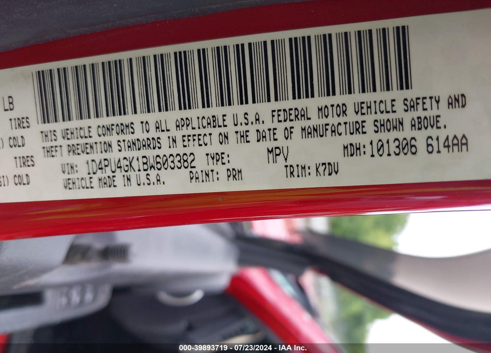 2011 DODGE NITRO HEAT VIN: 1D4PU4GK1BW603382