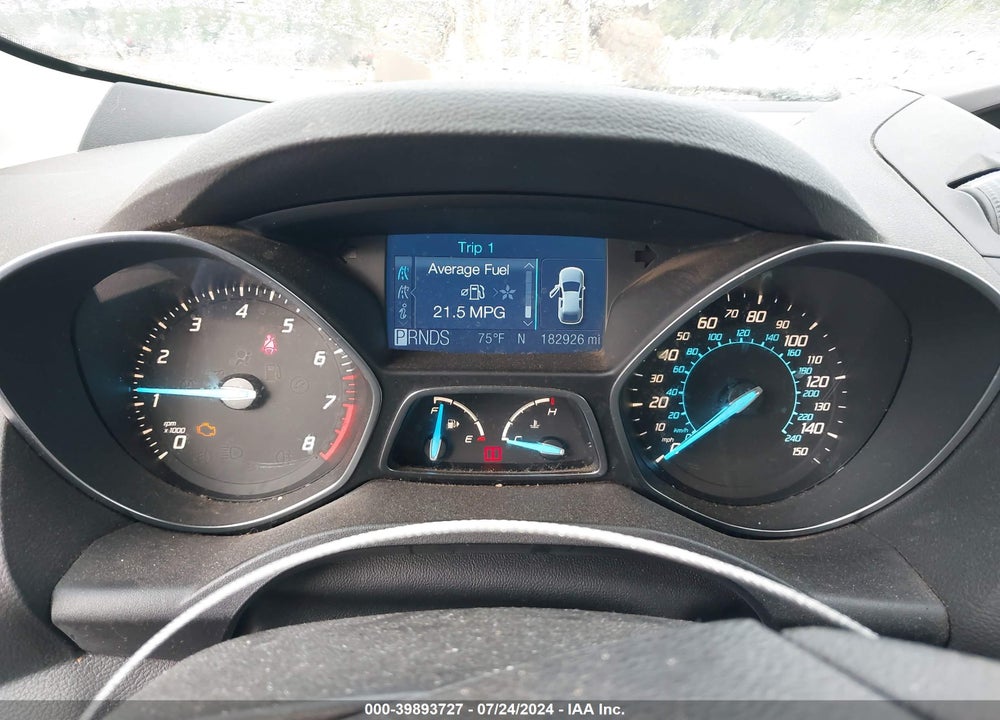 2013 FORD ESCAPE S VIN: 1FMCU0F70DUA41907