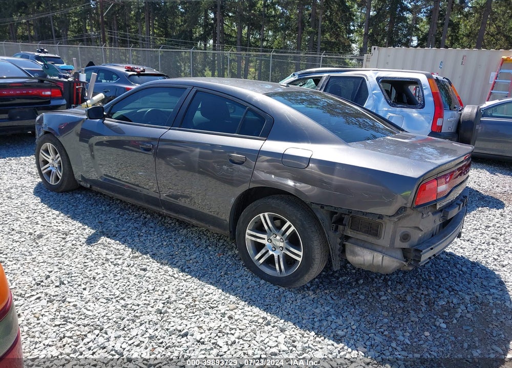 2014 DODGE CHARGER SXT VIN: 2C3CDXHG9EH166049