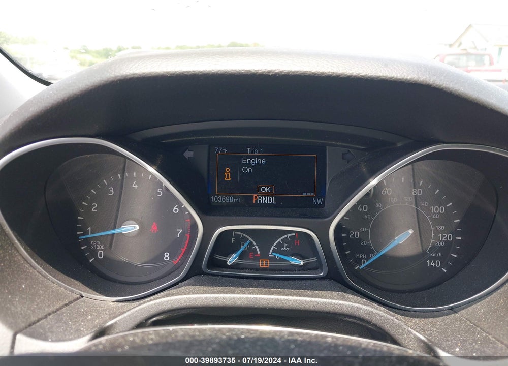 2017 FORD FOCUS SE VIN: 1FADP3F29HL275664