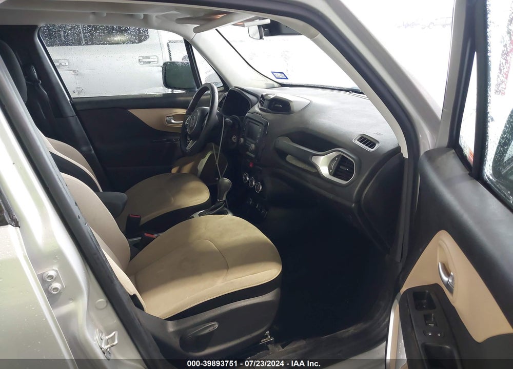 2015 JEEP RENEGADE LATITUDE VIN: ZACCJBBT2FPC19591