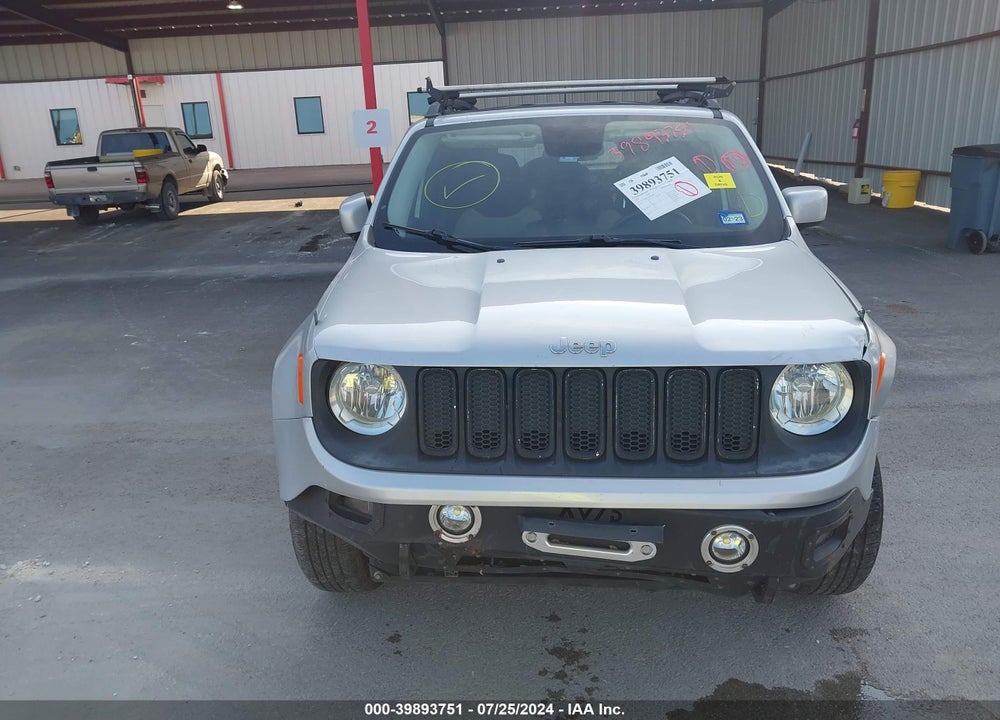 2015 JEEP RENEGADE LATITUDE VIN: ZACCJBBT2FPC19591