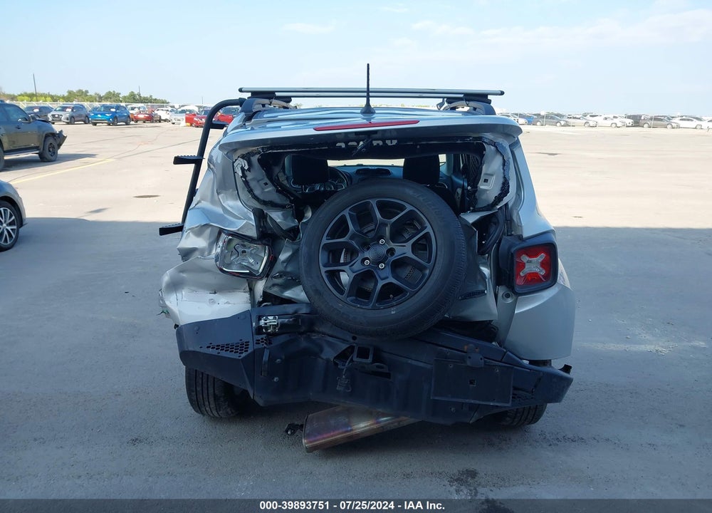 2015 JEEP RENEGADE LATITUDE VIN: ZACCJBBT2FPC19591