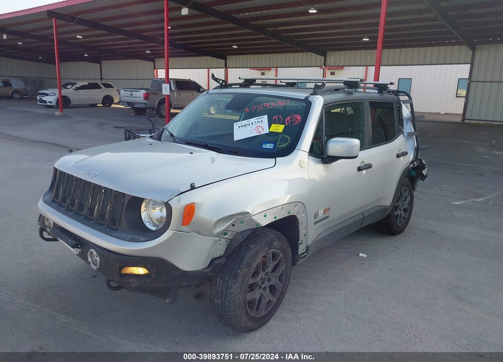 2015 JEEP RENEGADE LATITUDE VIN: ZACCJBBT2FPC19591