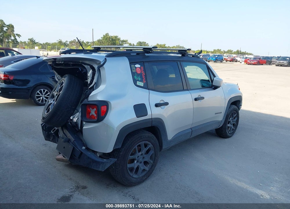 2015 JEEP RENEGADE LATITUDE VIN: ZACCJBBT2FPC19591