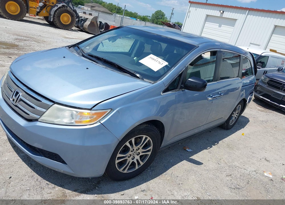 2013 HONDA ODYSSEY EX-L VIN: 5FNRL5H61DB002657
