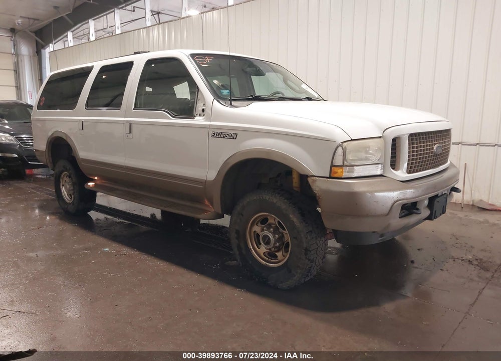 2003 FORD EXCURSION EDDIE BAUER VIN: 1FMNU45S23EB25029