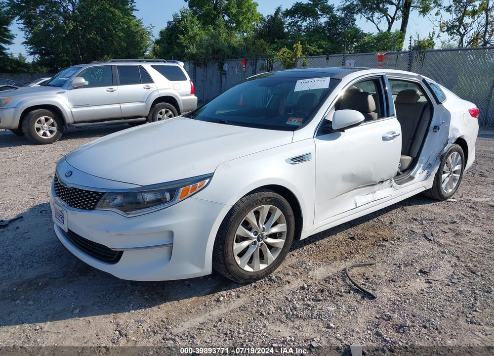 2018 KIA OPTIMA EX VIN: 5XXGU4L34JG183595