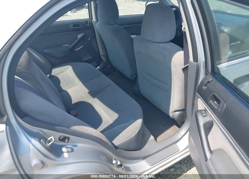 2001 HONDA CIVIC LX VIN: 2HGES155X1H615115