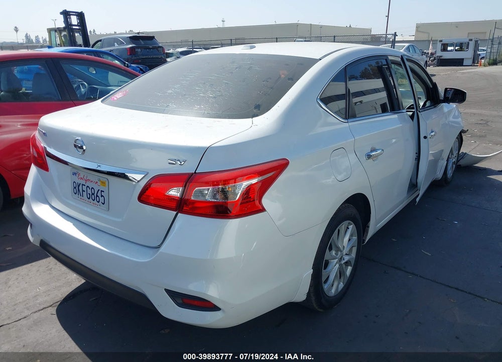 2019 NISSAN SENTRA SV VIN: 3N1AB7AP3KY287641