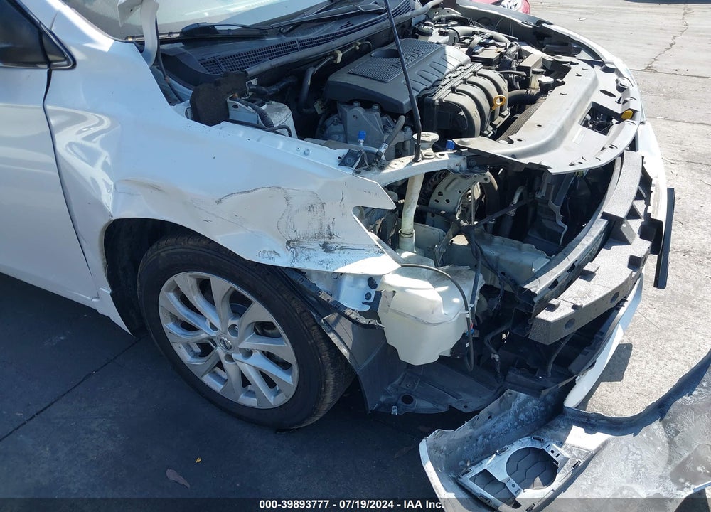 2019 NISSAN SENTRA SV VIN: 3N1AB7AP3KY287641